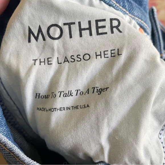 MOTHER High Rise Blue Jeans - Picture 6 of 10